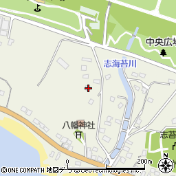 北海道函館市志海苔町369-5周辺の地図