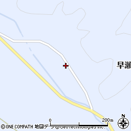 北海道檜山郡上ノ国町早瀬45周辺の地図