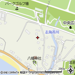 北海道函館市志海苔町368周辺の地図