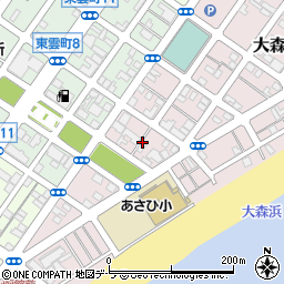 北海道函館市大森町8周辺の地図
