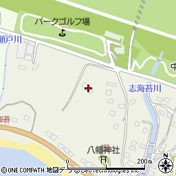 北海道函館市志海苔町355周辺の地図