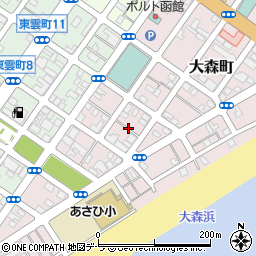 北海道函館市大森町10周辺の地図