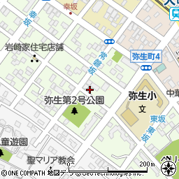 北海道函館市弥生町18-5周辺の地図