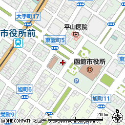 西松建設株式会社　函館営業所周辺の地図