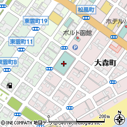 ホテル函館ロイヤルシーサイド周辺の地図