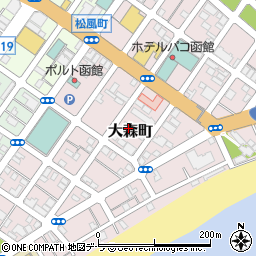 函館建設業協会周辺の地図