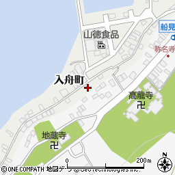 北海道函館市入舟町周辺の地図