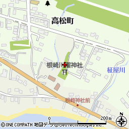 神社公園周辺の地図