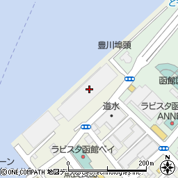 函館水産市場仲卸協同組合周辺の地図