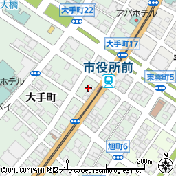 北海道函館市大手町11周辺の地図