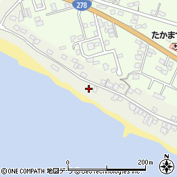 北海道函館市根崎町周辺の地図