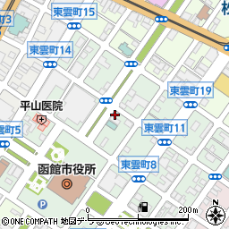 三建設備工業株式会社　函館出張所周辺の地図