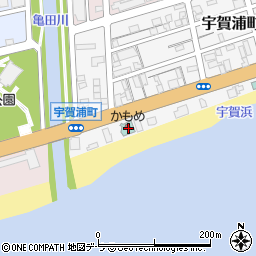 北海道函館市宇賀浦町6-1周辺の地図