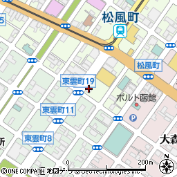 やきとり 大吉 函館店周辺の地図