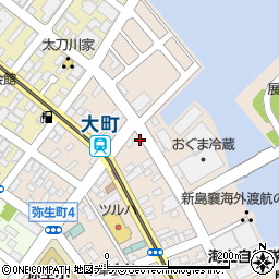 函館町田貿易株式会社周辺の地図