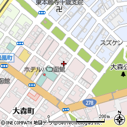 和美荘周辺の地図