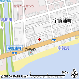 北海道函館市宇賀浦町5周辺の地図