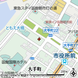 セブンイレブン函館開港通店周辺の地図
