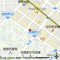 函館弁天郵便局 ＡＴＭ周辺の地図