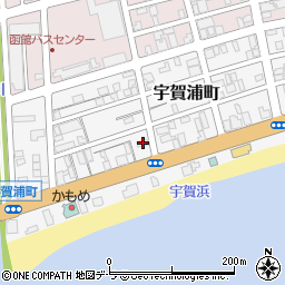 北海道函館市宇賀浦町5-17周辺の地図