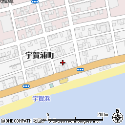北海道函館市宇賀浦町13-6周辺の地図