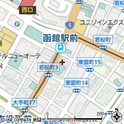 北海道中小企業団体中央会道南支部周辺の地図