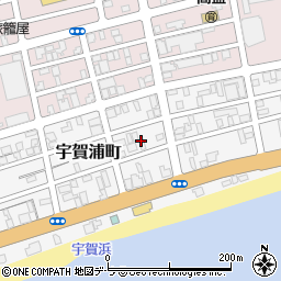 北海道函館市宇賀浦町12周辺の地図