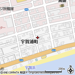 北海道函館市宇賀浦町12-3周辺の地図