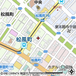 成田山函館別院周辺の地図