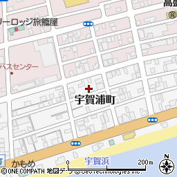 北海道函館市宇賀浦町10-14周辺の地図