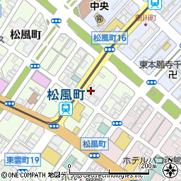 函館南茅部線周辺の地図