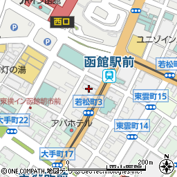 株式会社ＧＩＳ北海道函館支店周辺の地図