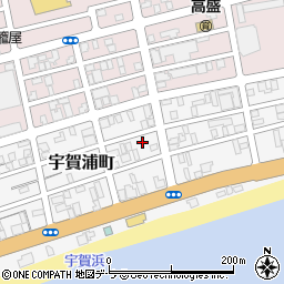 北海道函館市宇賀浦町12-7周辺の地図