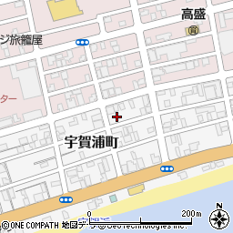 北海道函館市宇賀浦町11-1周辺の地図