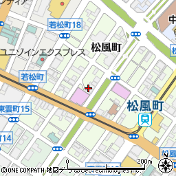 北海道函館市松風町9周辺の地図