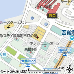 函館北栄株式会社周辺の地図