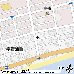北海道函館市宇賀浦町18-1周辺の地図