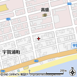 北海道函館市宇賀浦町18-19周辺の地図