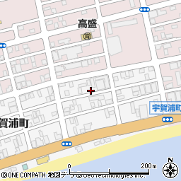 北海道函館市宇賀浦町18-16周辺の地図