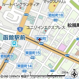 株式会社はこだてティーエムオー周辺の地図