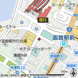 函館ダイニング 雅家周辺の地図