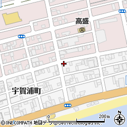 北海道函館市宇賀浦町18-3周辺の地図