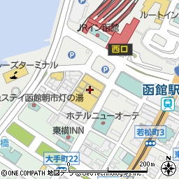 嶋本商店朝市販売店周辺の地図