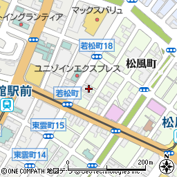 津軽屋食堂周辺の地図
