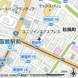 函館あかちょうちん 高砂通店周辺の地図