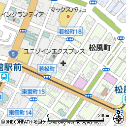 北海道函館市松風町7周辺の地図