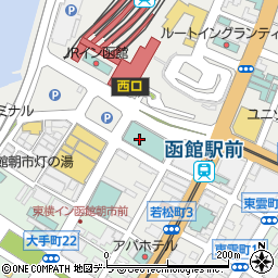 あいおいニッセイ同和損害保険株式会社　函館サービスセンター周辺の地図