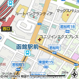 ファミリーマートキラリス函館店周辺の地図