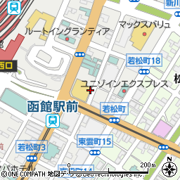 函館街づくり開発株式会社周辺の地図