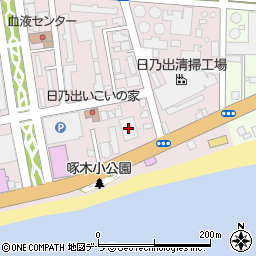 ブリヂストンタイヤ北海道販売函館支店周辺の地図